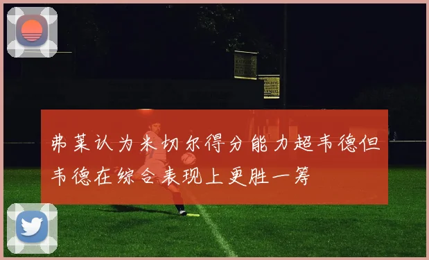 弗莱认为米切尔得分能力超韦德但韦德在综合表现上更胜一筹